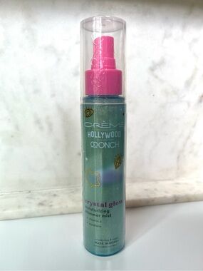 Creme Hollywood, Crystal Glow Shimmer Mist, KOREAN SKINCARE NWT